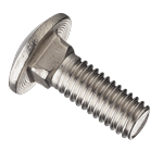 Bulong Đầu Tròn Cổ Vuông Inox 304