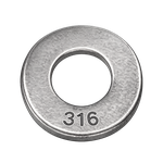 Long Đền Phẳng Inox 316