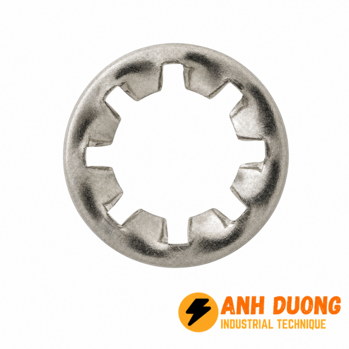 Long Đền Răng Trong Inox 304 M7 DIN 6797J | Kỹ Thuật Công Nghiệp Ánh Dương