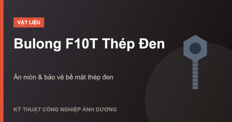 ăn mòn bulong F10T thép đen