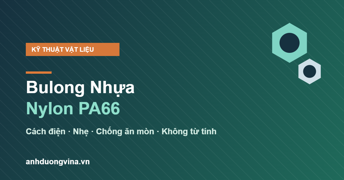 bulong nhựa nylon PA66