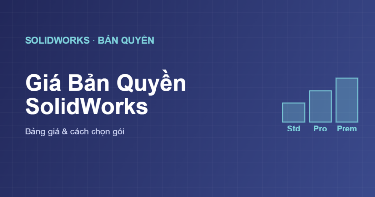 Giá bản quyền SolidWorks bảng giá và cách chọn gói