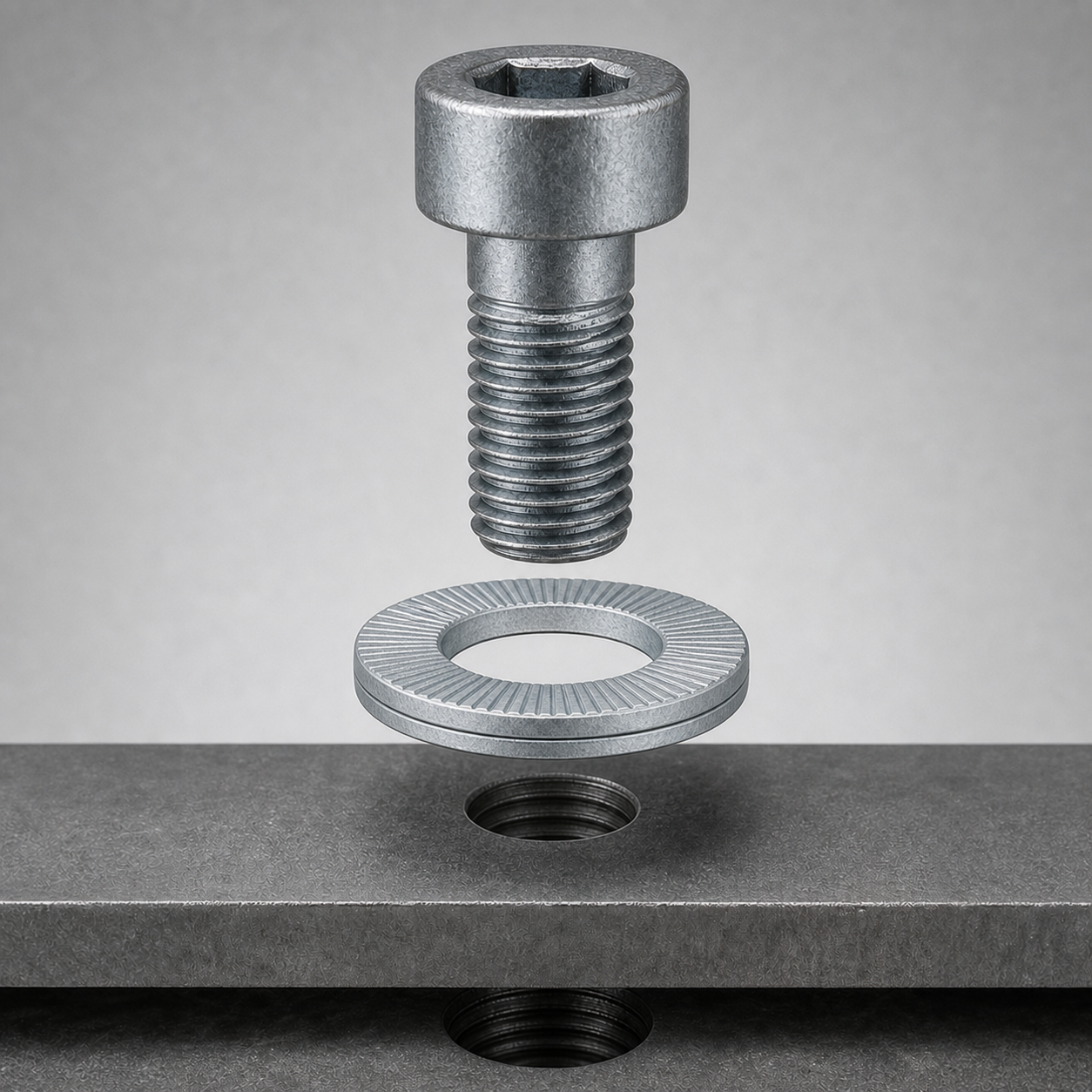 Cách lắp long đền chống xoay thép mạ kẽm M12 DIN 25201 đúng chiều