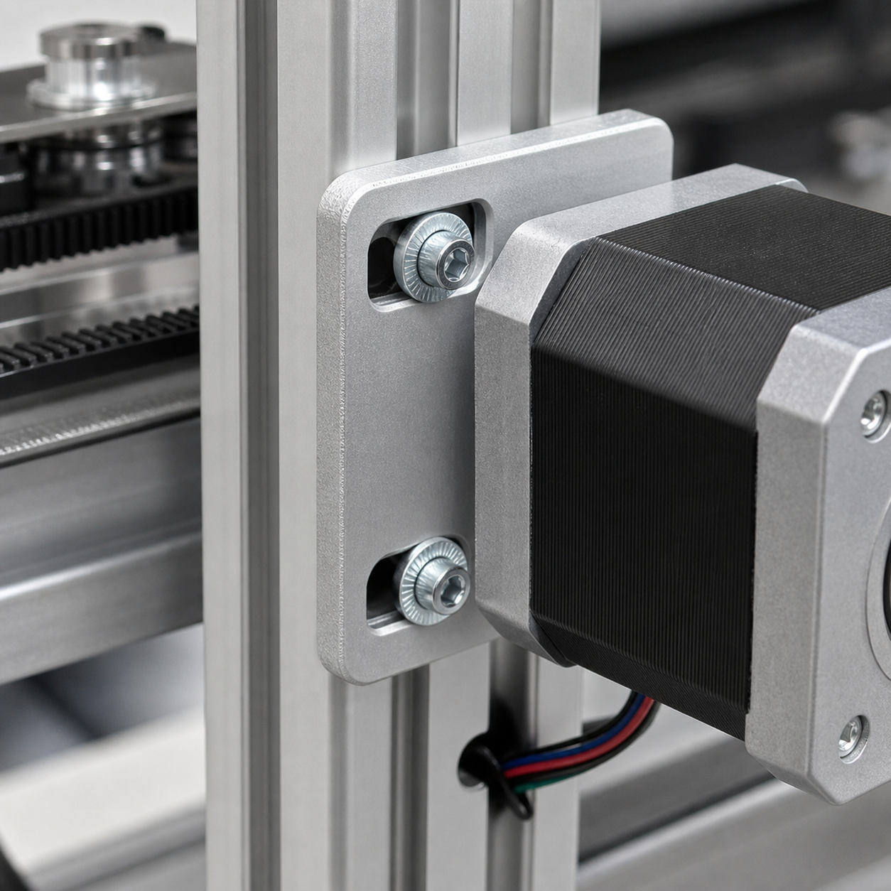 Long đền chống rung M3 trên giá mô-tơ máy in 3D CNC